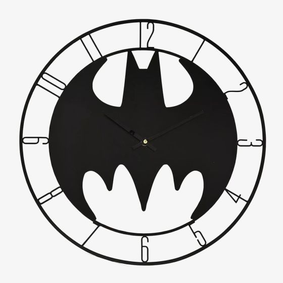 Warner Bros Batman Metal Wall Clock WB356