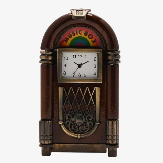 WM Widdop Miniature Juke Box Clock 9730