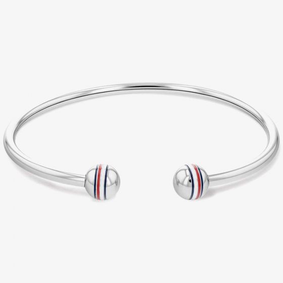 Tommy Hilfiger Ladies Logo Cuff Bangle 2780490