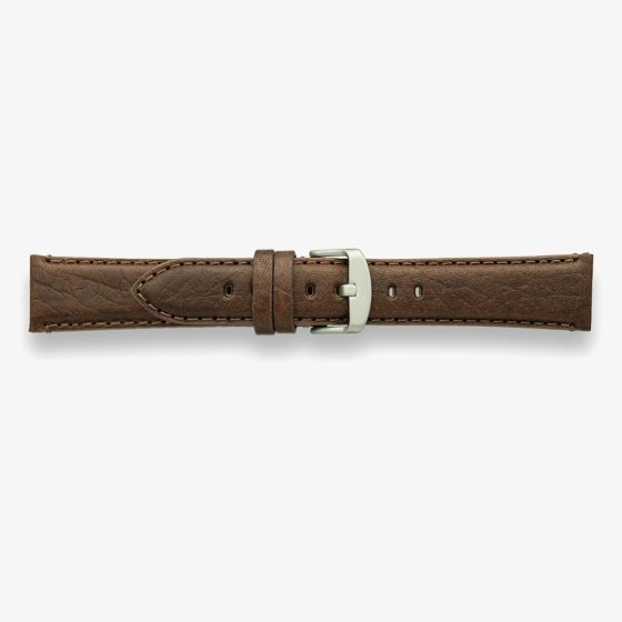Darlena Redhill Brown Bison Leather Watch Strap LS1358 BRN SS