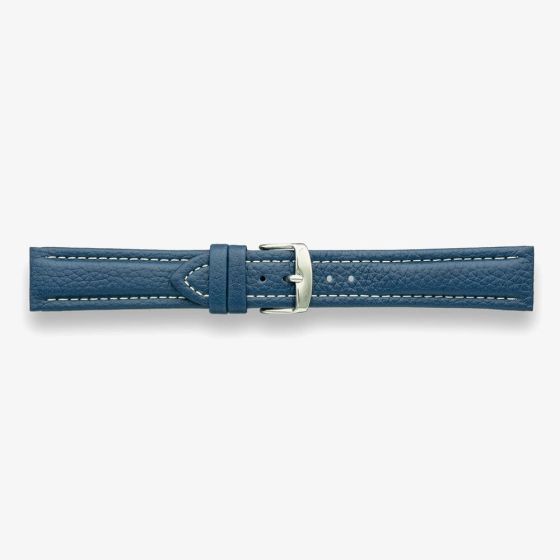 Darlena Bath Navy Padded Leather Watch Strap LS1370 NAVY SS