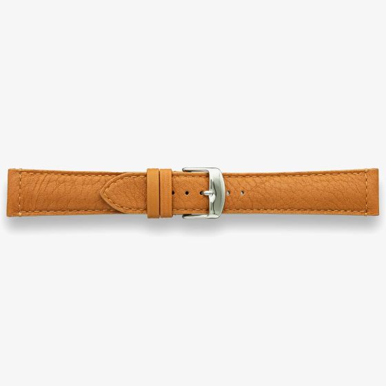 Darlena Woking Tan Leather Silver Buckle Watch Strap 1371