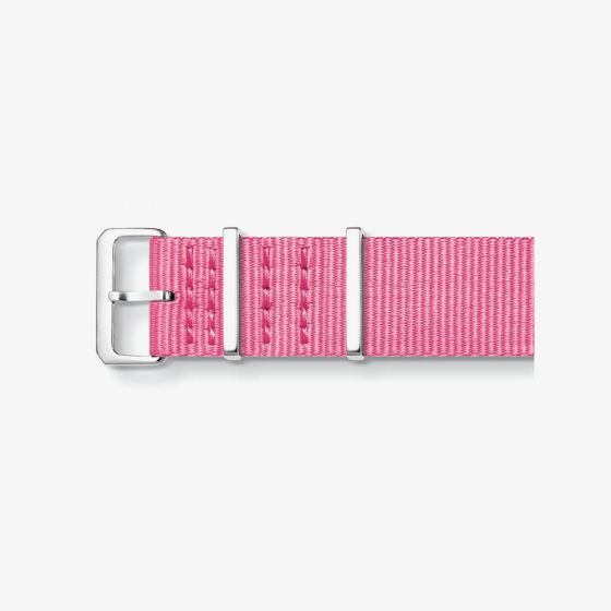 THOMAS SABO Code Nato Pink Watch Strap ZWA0313-276-9-20MM