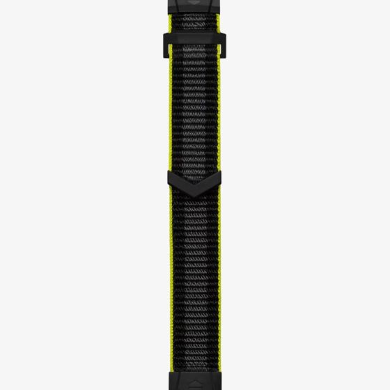 TAG Heuer Mens Connected Calibre E5 40mm Black & Green Velcro Watch Strap BN0496