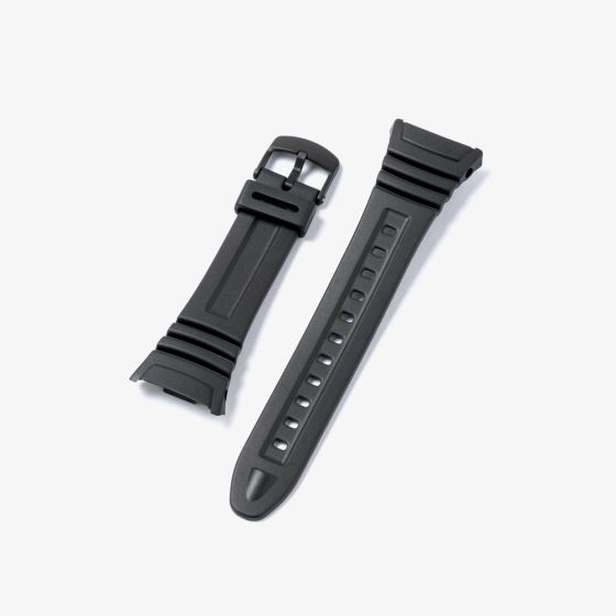 Casio W-96H Black Rubber Watch Strap 10076822