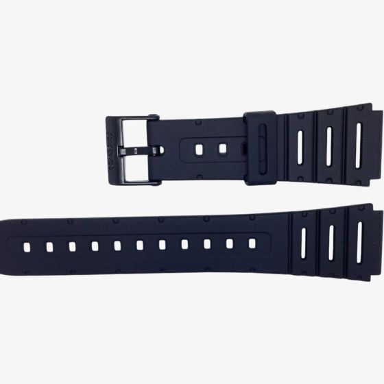 Casio Black Plastic Watch Strap 71604130