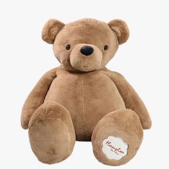 Softies Hampton Giant Plush Brown Teddy Bear SOF163