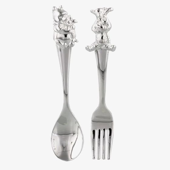 Disney Winnie The Pooh Silverplated Cutlery Set Gift DI123