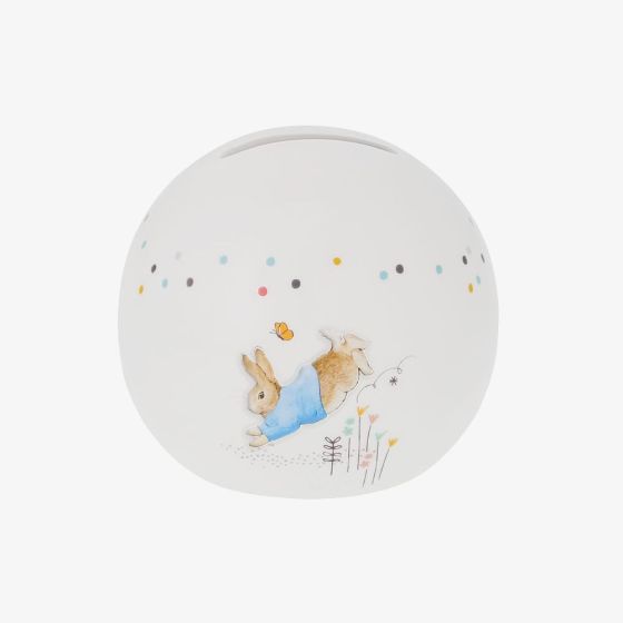 Peter Rabbit Sphere Money Box A32393