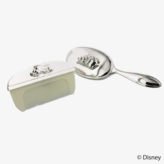Disney Winnie The Pooh Silver Plated Brush Set Accessory DI128