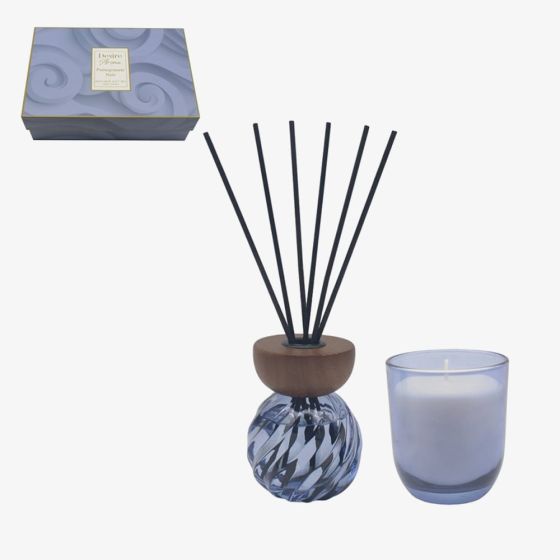 Desire Aroma Pomegranate Noir Diffuser Candle Set LP76474A