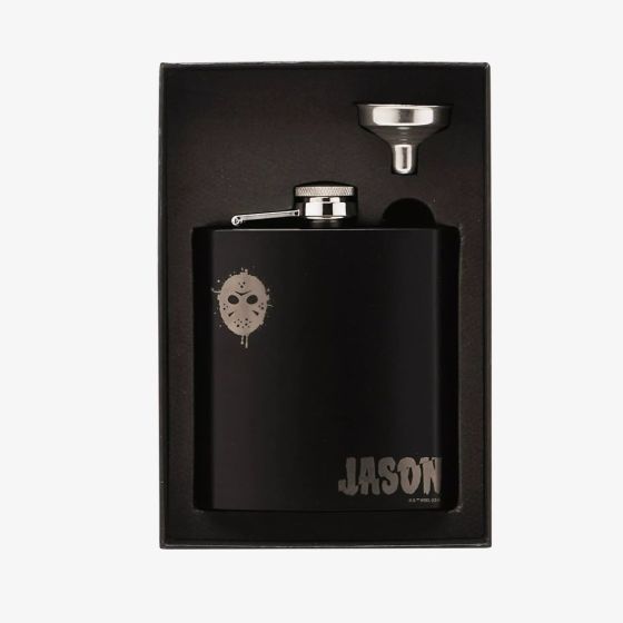 Warner Bros Friday 13th 6oz Hip Flask Gift Set WB567