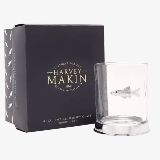 Harvey Makin Fishing Whisky Glass HM2776