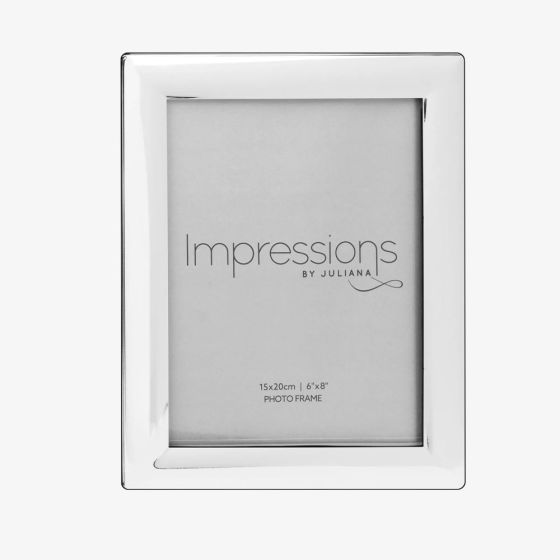 Impressions Silver Curved Edge Photo Frame 6X8 3624S
