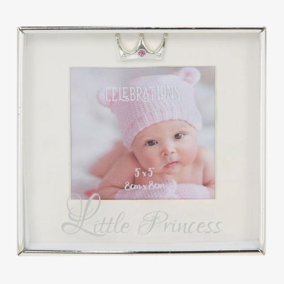 Celebrations Silver Plated Little Princess Box Photo Frame CG1659