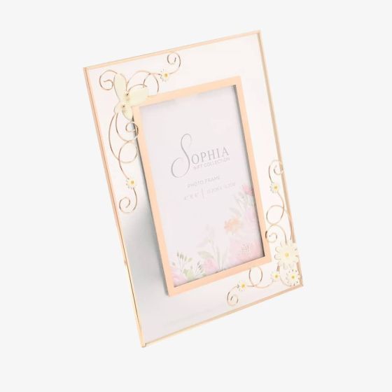 Sophia Classic Champagne Meadow 4x6 Photo Frame SP3494F46