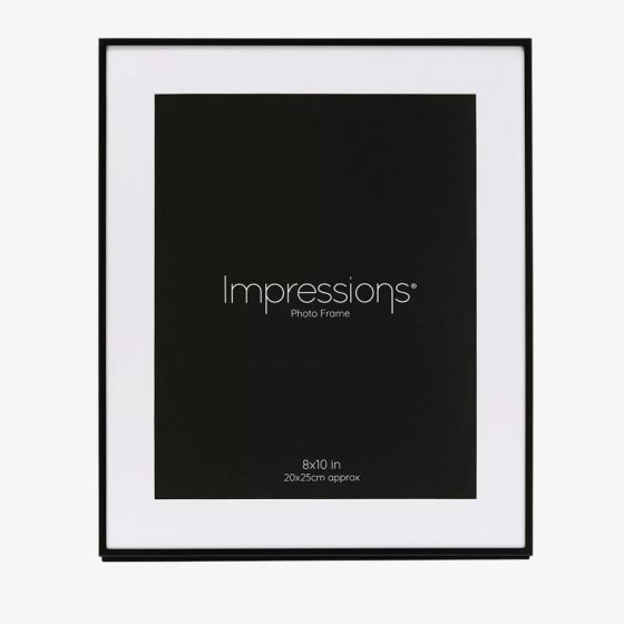 Black Steel 8x10 Photo Frame FS111380