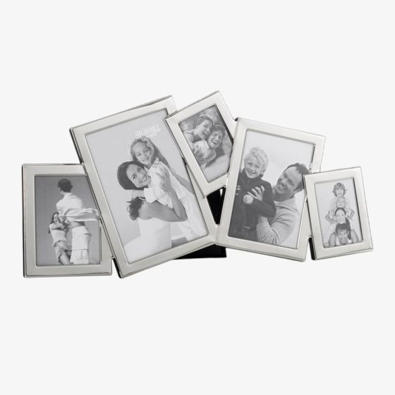 Shudehill Silver Overlap x5 Multi Photo Frame 70021