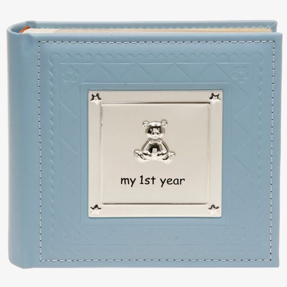 My First Year Blue Baby Photo Album 77802