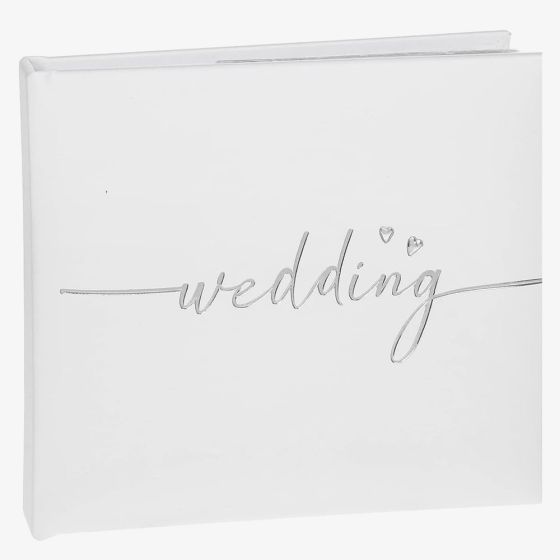 Modern Script 4x6 Large Wedding Photo Album 310111