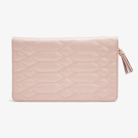 WOLF Caroline Pink Portfolio Jewellery Box 324015