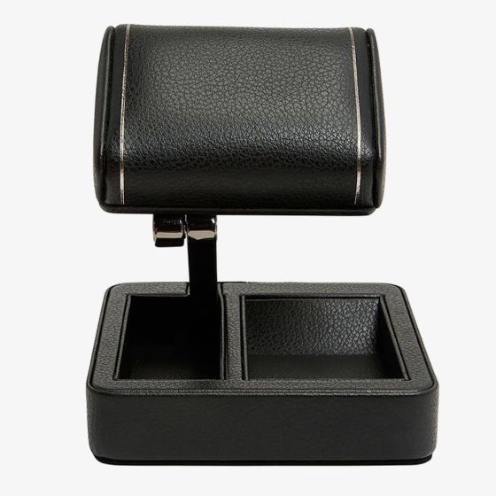 WOLF British Racing Black Single Travel Watch Stand 485402