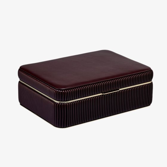 WOLF Bella Medium Red Jewellery Box 781026