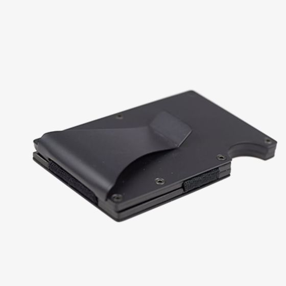Mad Man Black Stainless Tactical Wallet HM2368