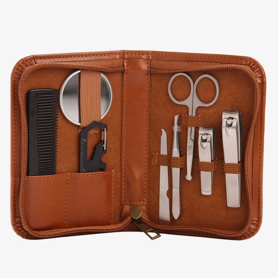 Harvey Makin Tan 8 Piece Grooming Kit Gift Set HM2726