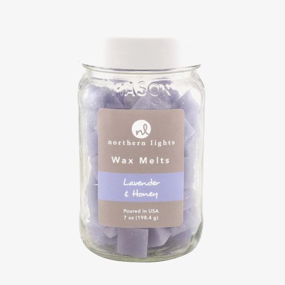 Northern Lights Lavender & Honey Wax Melts Jar NL129