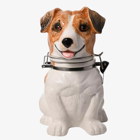 Best Of Breed Jack Russell Biscuit Barrel Gift BB684