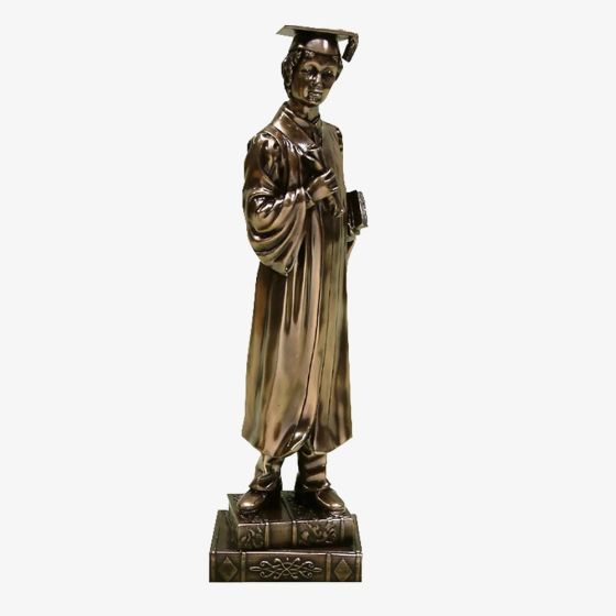 Celebrations Bronze Finish Graduation Boy Figurine 54697