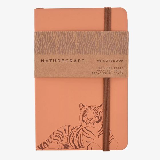 Naturecraft Terracotta Tiger Notebook NC1294