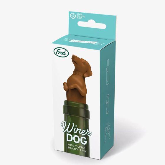 Fred Winer Dog Dachshund Bottle Stopper 5255963