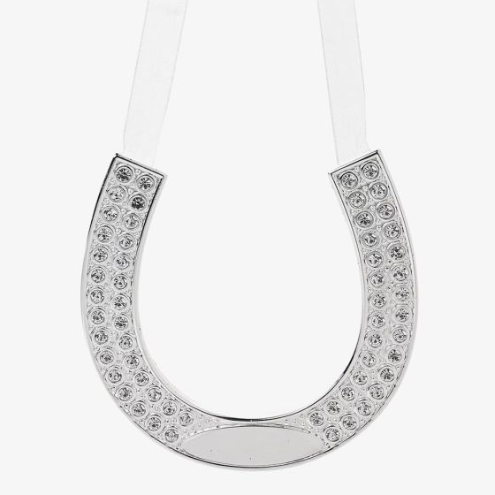 Amore Silver Plated Wedding Horse Shoe Gift WG539