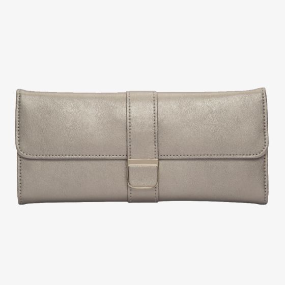 WOLF Palermo Pewter Jewellery Roll 213478