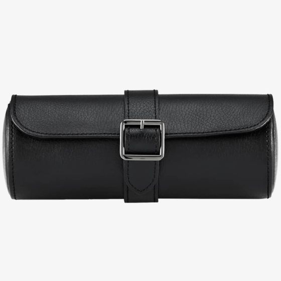 WOLF British Racing Black Triple Watch Roll 792902