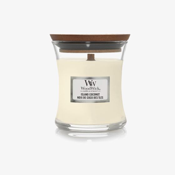 WoodWick Island Coconut Mini Hourglass Candle 98115E