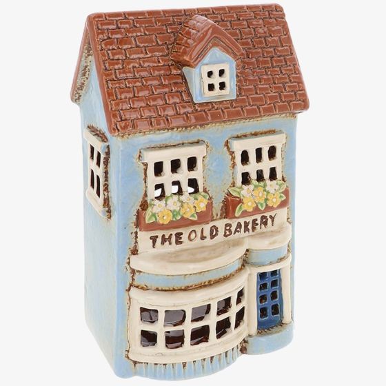 Village Pottery Old Bakery Tealight Candle Holder 340372