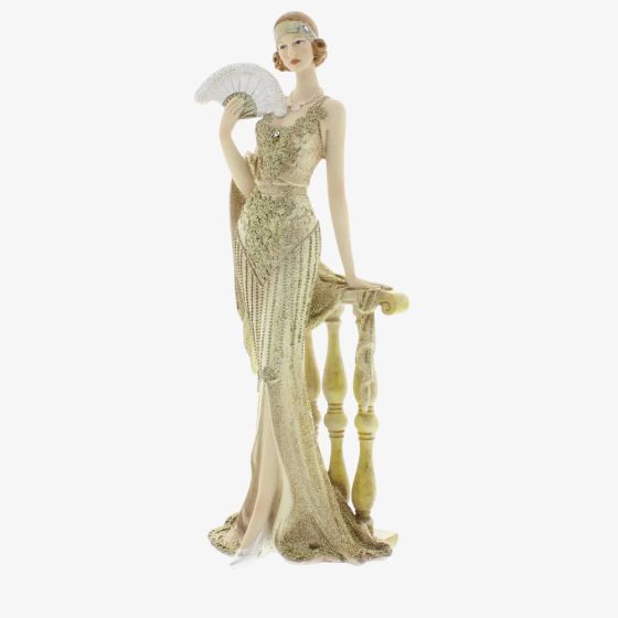 Juliana 'Broadway Belles' Holding Fan - Octavia Figurine 58429
