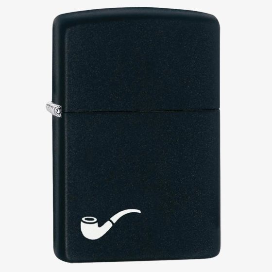 Zippo Matte Black Pipe Design Lighter 218PL-000044
