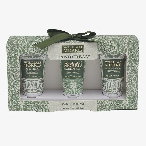 William Morris Acorn Set Of 3 Hand Cream Gift Set LP76392A