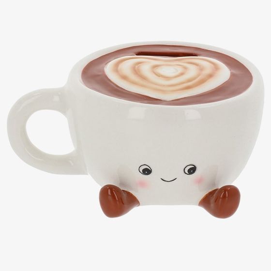 Ceramic Coffee Mug Money Box 361240