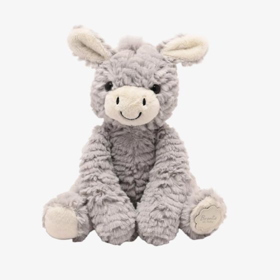 Bronte The Donkey Grey Soft Toy SOF189