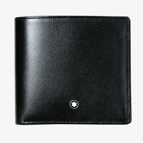 Montblanc Meisterstuck Black Leather 8cc Wallet 198310 