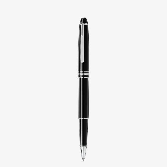 Montblanc Meisterstuck Black Platinum Line Rollerball Pen 132445