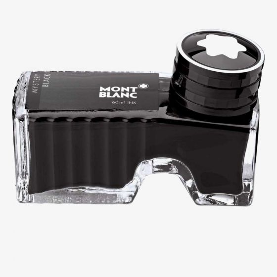 Montblanc 60ml Ink Bottle- Mystery Black 105190