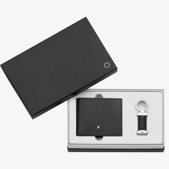 Montblanc Meisterstuck Wallet And Key Fob Accessory Set 118764