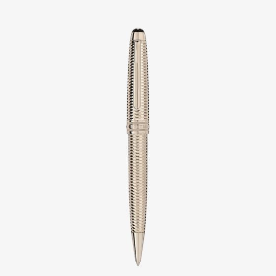 Montblanc Meisterstuck Geometry Solitaire Champagne Gold Midsize Ballpoint Pen 118103