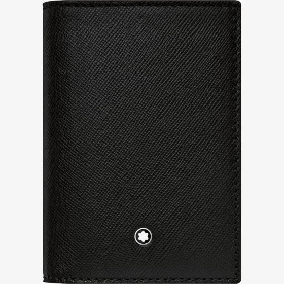 Montblanc Sartorial Black Leather Business Card Holder 113223